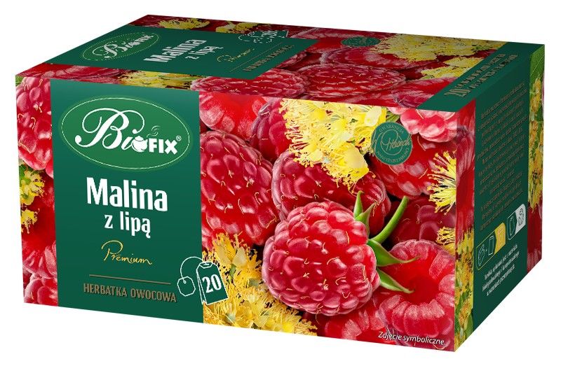Zdjęcie towaru: Bi fix Premium Malina z lipą Herbatka owocowa ekspresowa