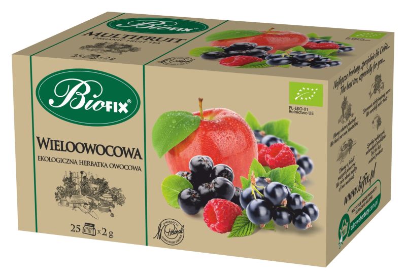Zdjęcie towaru: Biofix Wieloowocowa Herbatka owocowa ekologiczna ekspresowa
