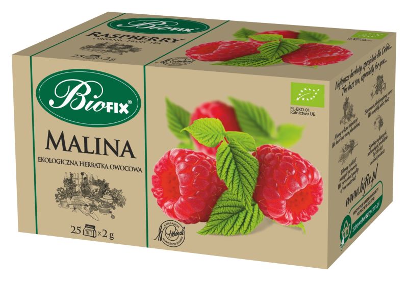 Zdjęcie towaru: Biofix Malina Herbatka owocowa ekologiczna ekspresowa