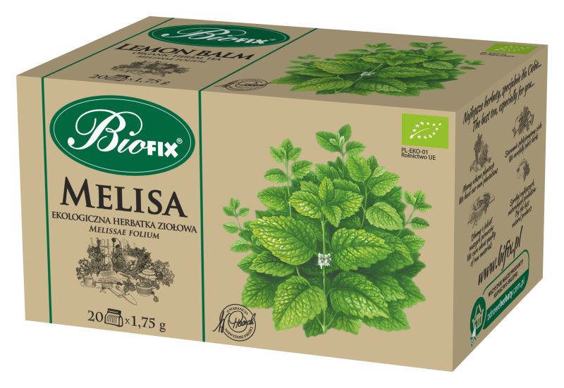 Zdjęcie towaru: Biofix Melisa Herbatka ziołowa ekologiczna ekspresowa