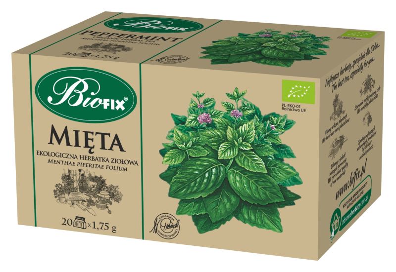 Zdjęcie towaru: Biofix Mięta Herbatka ziołowa ekologiczna ekspresowa