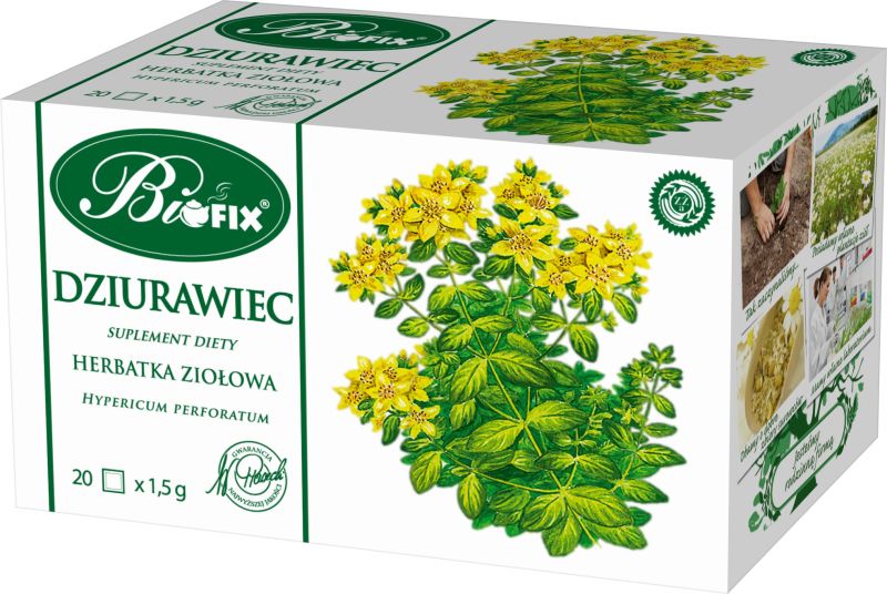 Zdjęcie towaru: Bi fix DZIURAWIEC Suplement diety Herbatka ziołowa ekspresowa