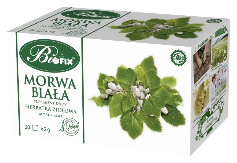 Zdjęcie towaru: Bi fix MORWA BIAŁA Suplement diety Herbatka ziołowa ekspresowa