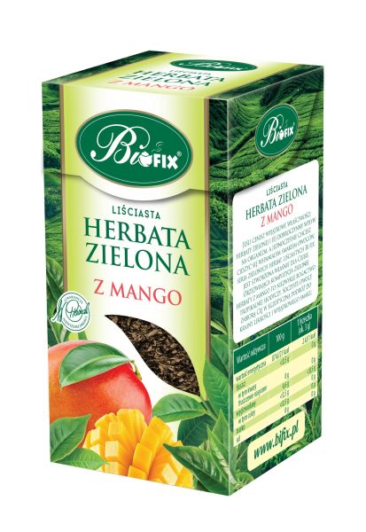 Zdjęcie towaru: Bi fix Zielona z mango Herbata liściasta