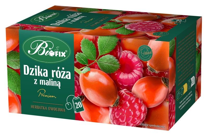Zdjęcie towaru: Bi fix Premium Dzika róża z maliną Herbatka owocowa ekspresowa
