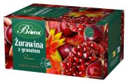 Bi fix Premium Żurawina z granatem Herbatka owocowa ekspresowa
