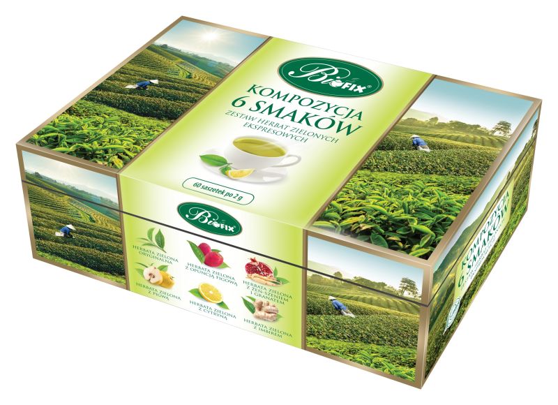 Zdjęcie towaru: Bi fix Kompozycja 6 herbat zielonych ekspresowych