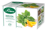 Bi fix Melisa z pomarańczą i trawą cytrynową Herbatka ziołowo-owocowa ekspresowa