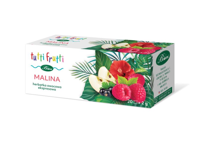 Zdjęcie towaru: Bi fix Tutti Frutti Malina Herbatka owocowa ekspresowa