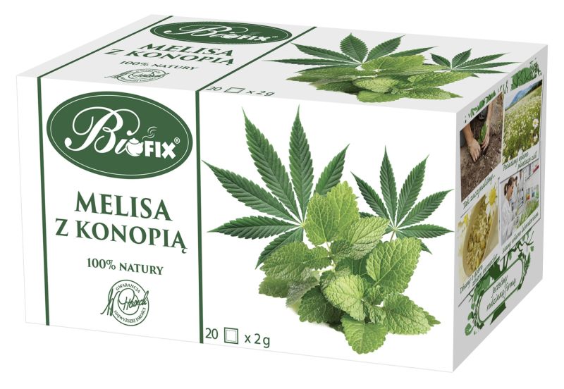 Zdjęcie towaru: BiFix Melisa z konopią Herbatka ziołowa